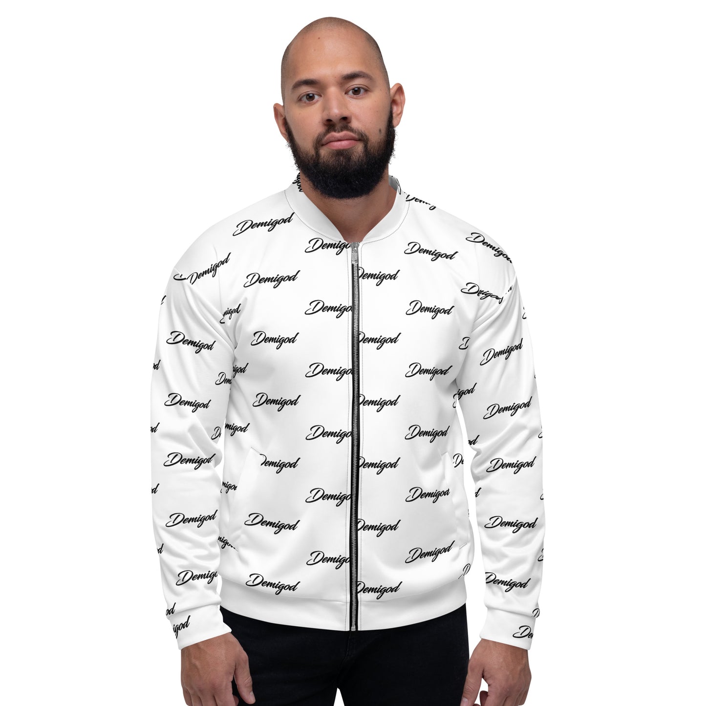 Demigod Ghost writer jacket, Demigod, Mythic, Unisex Bomber Jacket