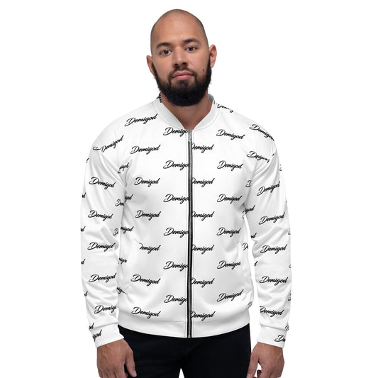 Demigod Ghost writer jacket, Demigod, Mythic, Unisex Bomber Jacket