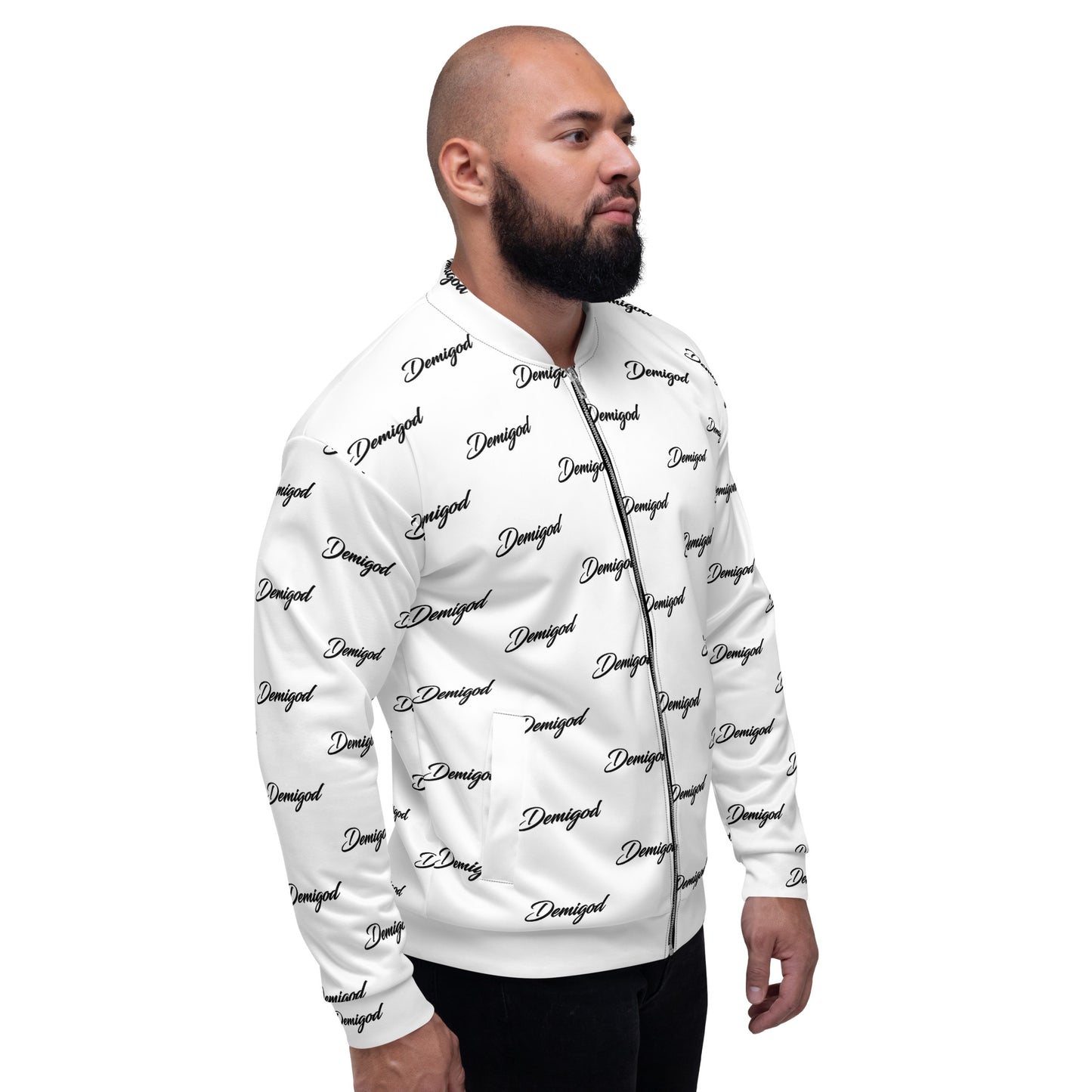 Demigod Ghost writer jacket, Demigod, Mythic, Unisex Bomber Jacket