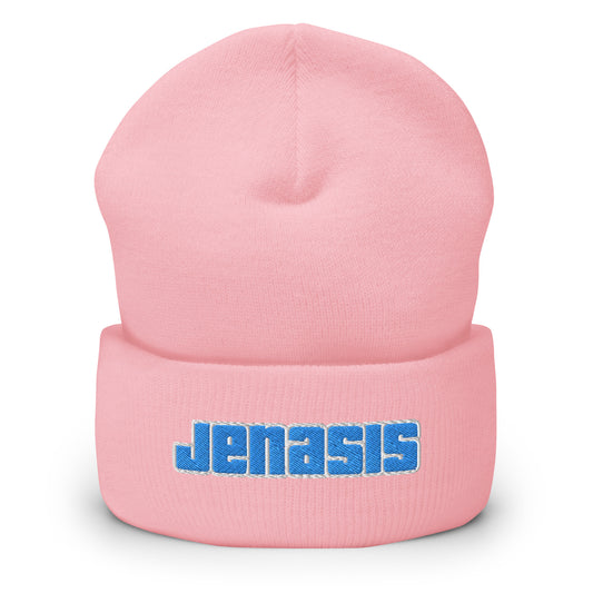 Jenasis Embroidered Beanie - Music Fan Essential, Snug & Stylish