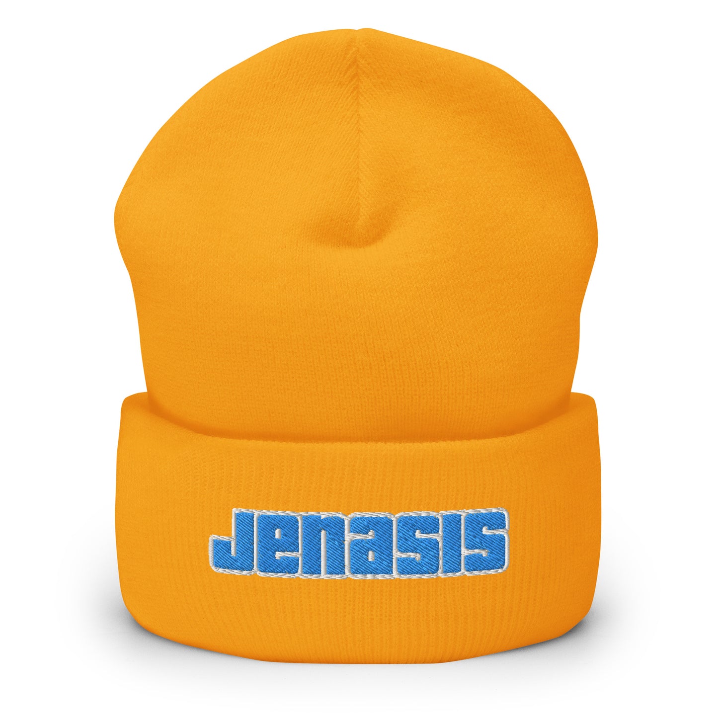 Jenasis Embroidered Beanie - Music Fan Essential, Snug & Stylish