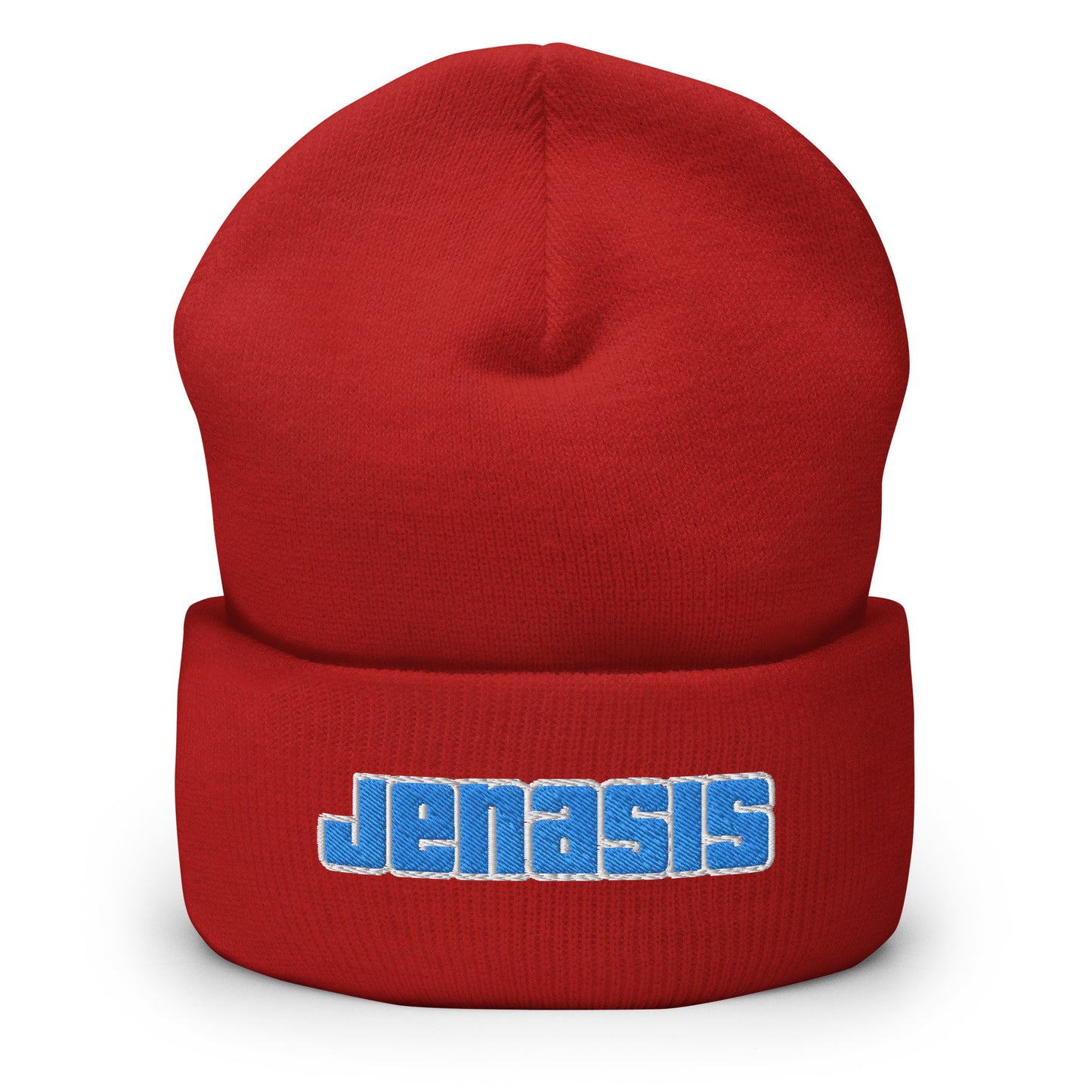 Jenasis Embroidered Beanie - Music Fan Essential, Snug & Stylish