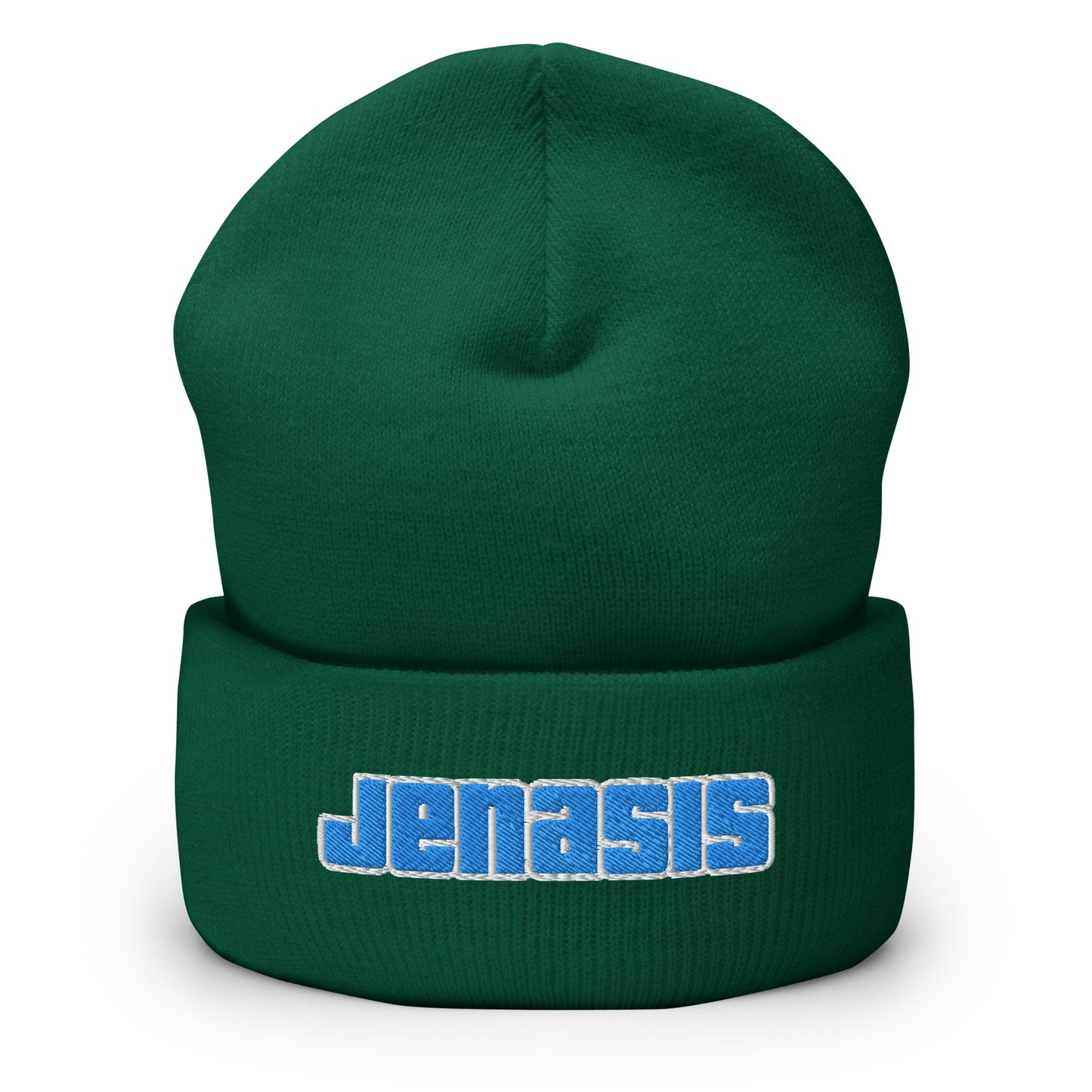 Jenasis Embroidered Beanie - Music Fan Essential, Snug & Stylish